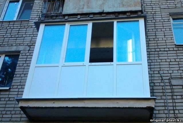 Остекление балкона в "хрущевке" в пензе - на портале blizko.